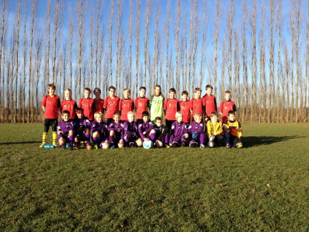U11 - oefenwedstrijd tegen FC Daknam (14/12/13)